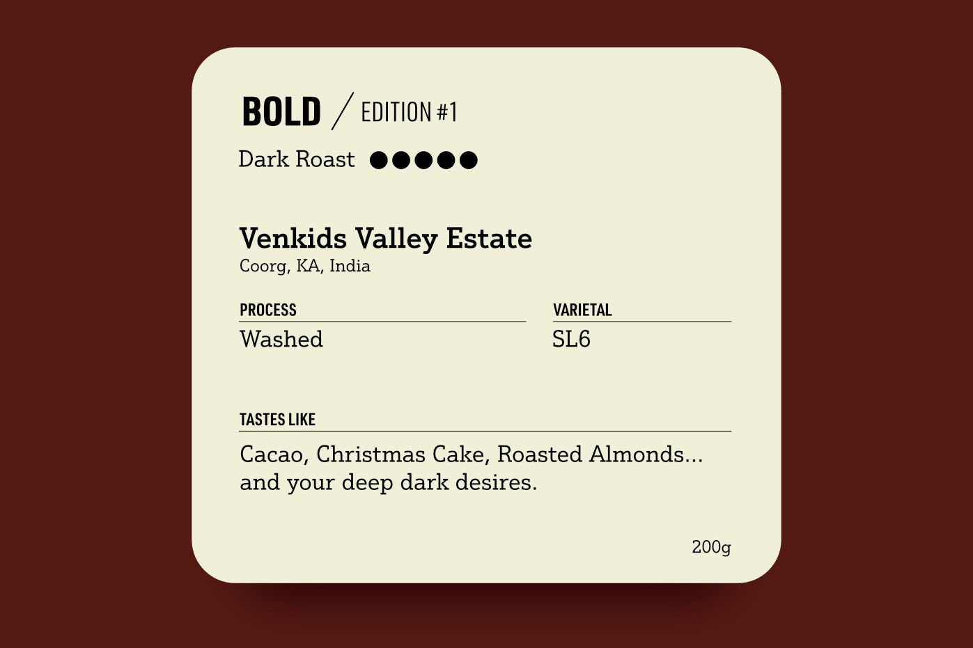 Aramse Bold Edition 1