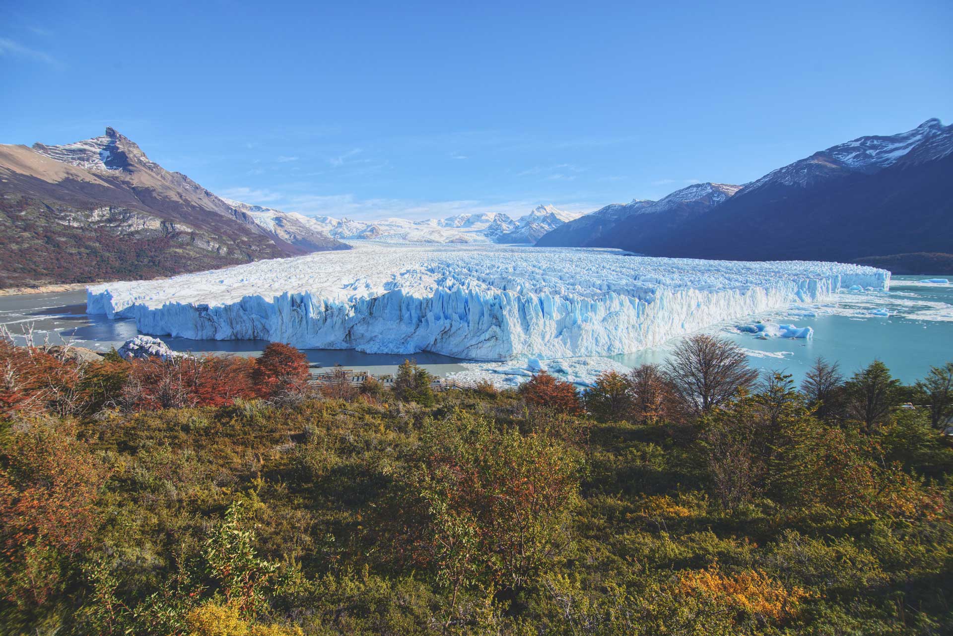 Perito Moreno glacier in Patagonia